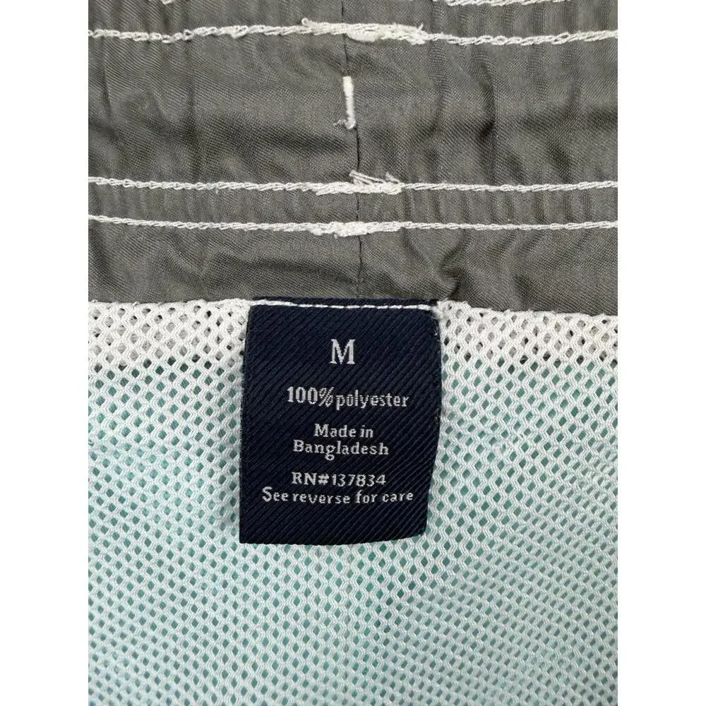 Men's Aqua Blue Swim Trunks with Mesh‎ Lining Size Medium